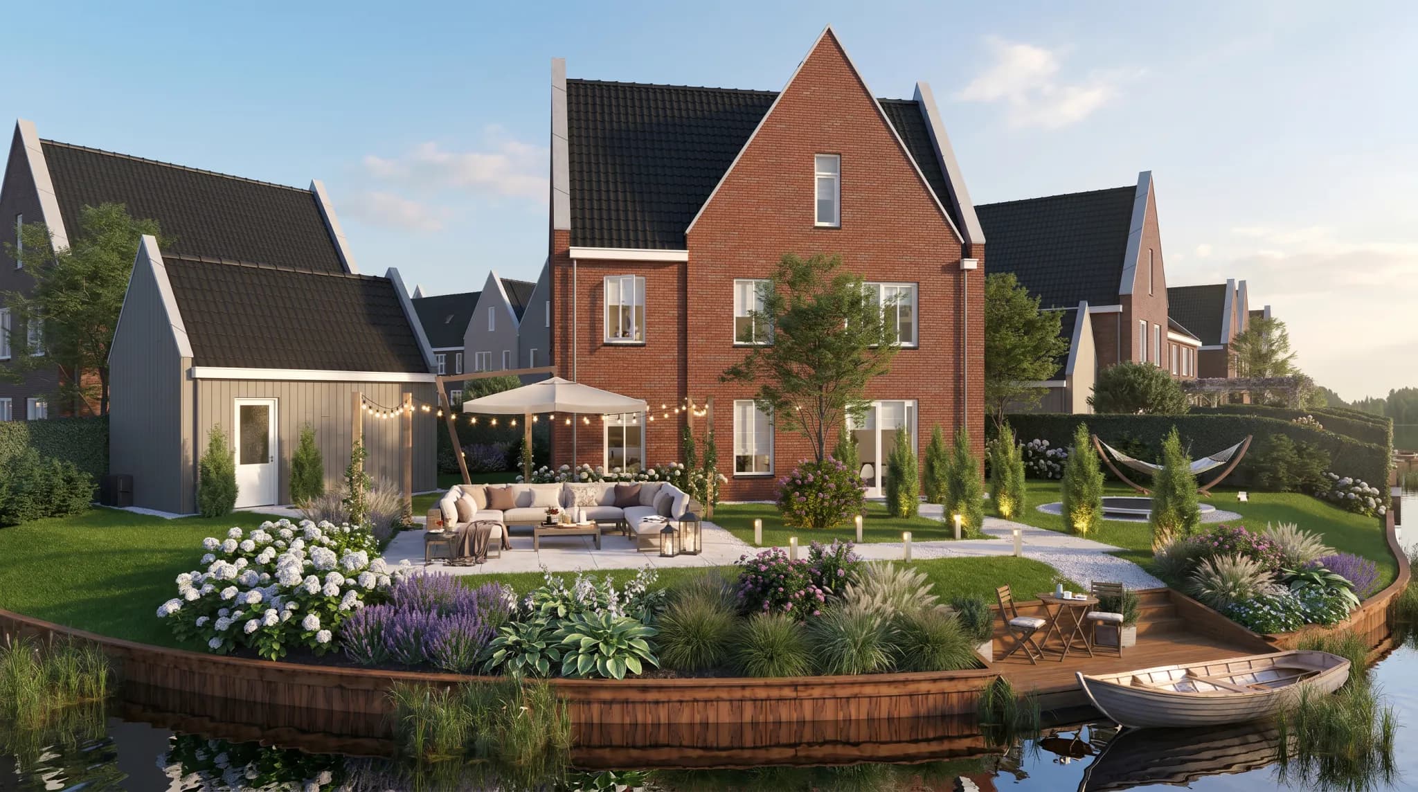 Waterweide — beeld
