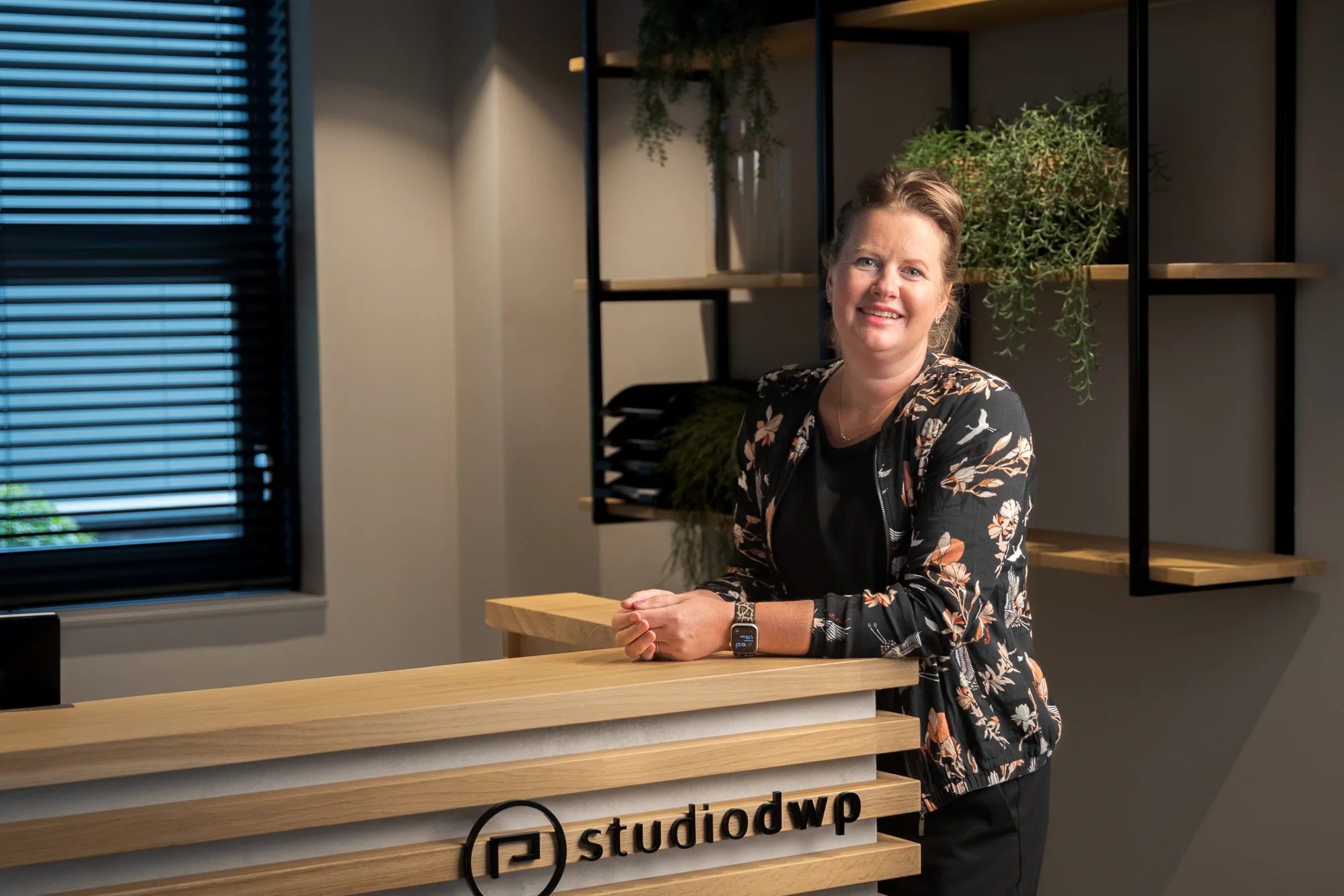De receptie van Studio DWP in Grootebroek